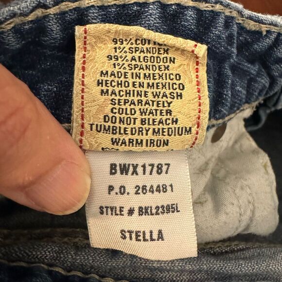 BKE Stella Low Rise Boot Cut Jeans - Size 28 x 31.5 stated (actual 32 x 32.5) - Picture 13 of 13